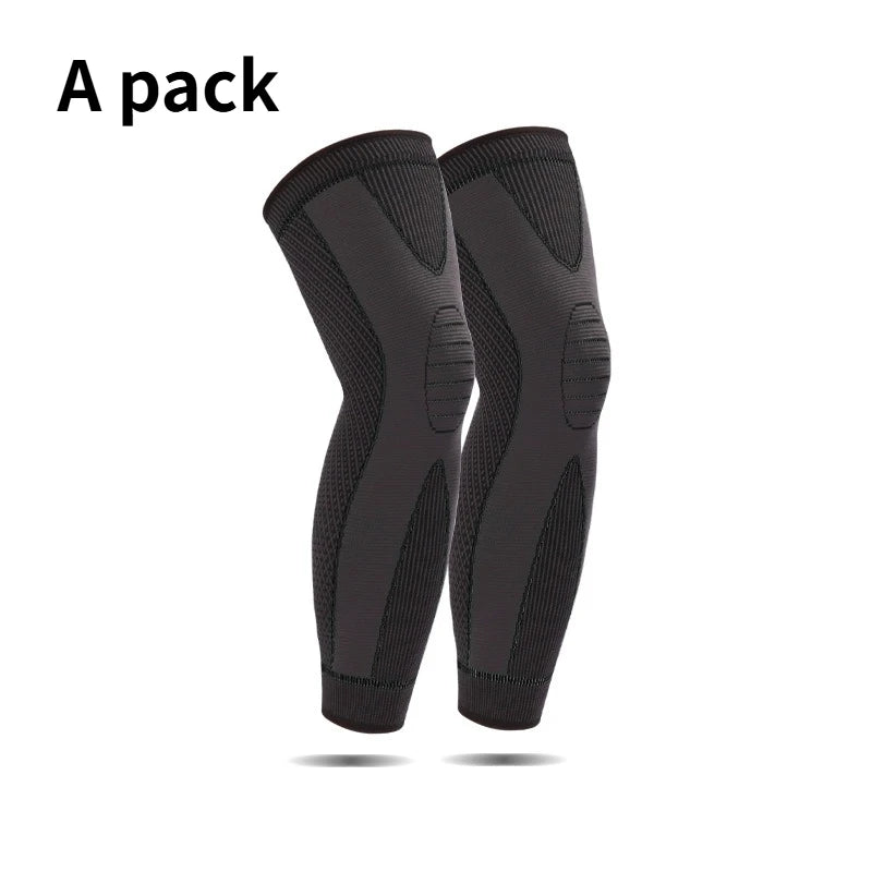 New Nylon Knitted Extended Elastic Knee And Leg Support with Four-way Stretch Breathable Soft Fabric for Comfortable Support - AliExpress 30 - Image 8