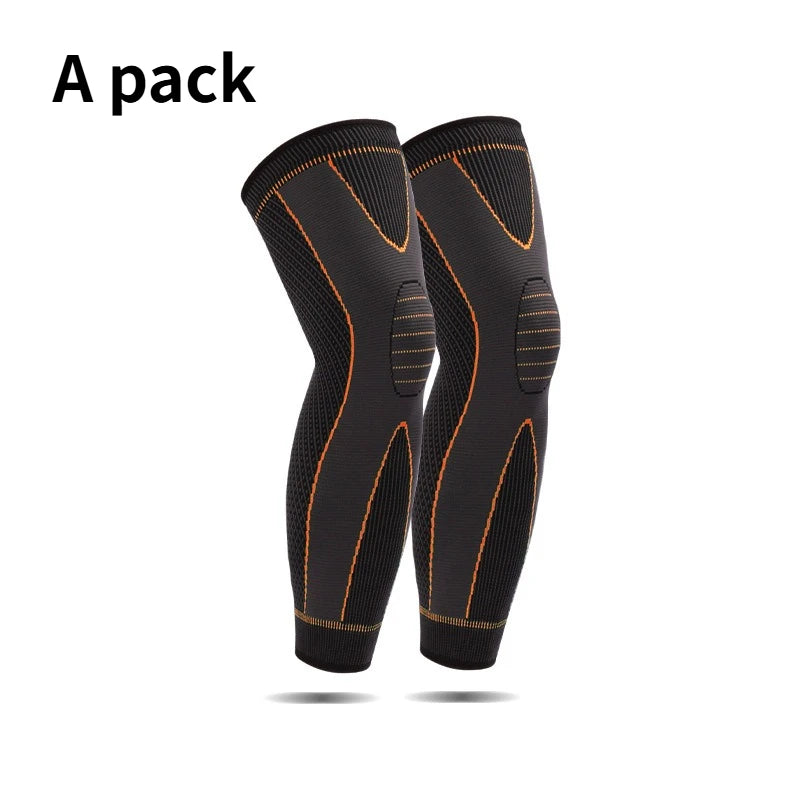 New Nylon Knitted Extended Elastic Knee And Leg Support with Four-way Stretch Breathable Soft Fabric for Comfortable Support - AliExpress 30 - Image 11