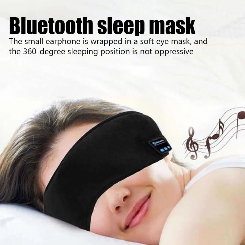 Bluetooth Wireless Headphones Sleeping Eye Mask Earphones Smart Music Sleep Headband Soft Elastic Eye Cover Headset Yoga Travel - AliExpress 66 - Image 10