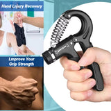 5-60KG Hand Grip Strengthener Gym Equipment Gripper Forearm Exerciser Grips Exercise Hands And Fingers Trainer Muscle Fitness - Image 3