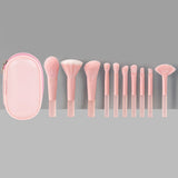 10pcs Mini Makeup Brush Set Powder Eyeshadow Foundation Blush Blender Concealer Beauty Makeup Tools Brush Professional Supplies - AliExpress 66 - Image 9