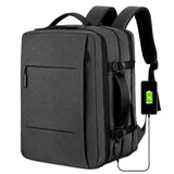 Expandable USB Bag Large Capacity Laptop Waterproof