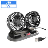 5/12/24V Car Fan Cooling Car Fan Dual Head Usb Car Fan 2 Speeds Adjustable for Auto Cooler Air Fan Car Accessories Fan - AliExpress 34 - Image 7