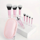 10pcs Mini Makeup Brush Set Powder Eyeshadow Foundation Blush Blender Concealer Beauty Makeup Tools Brush Professional Supplies - AliExpress 66 - Image 4