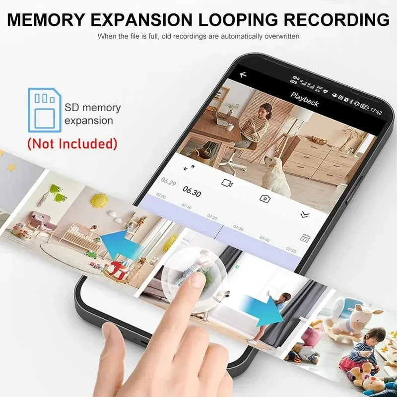 New A9 Camera Wifi 1080p HD Wireless Security Monitor For Home Night Version Video Protection Remote Intelligent Camcorders - AliExpress 44 - Image 4