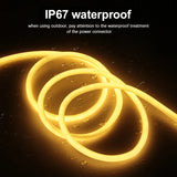 360 Degree Lighting Neon Led Strip 220V 30M 50M 100M Waterproof Neon Led Tape Silicon Tube Flexible Outdoor Room Decoration - AliExpress  - Image 4