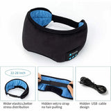 Bluetooth Wireless Headphones Sleeping Eye Mask Earphones Smart Music Sleep Headband Soft Elastic Eye Cover Headset Yoga Travel - AliExpress 66 - Image 6