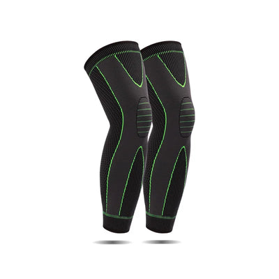 Elastic Knee and Leg Support with Four-way Stretch