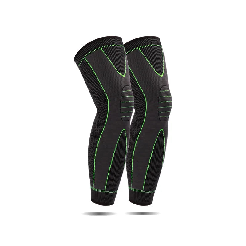 New Nylon Knitted Extended Elastic Knee And Leg Support with Four-way Stretch Breathable Soft Fabric for Comfortable Support - AliExpress 30 - Image 6