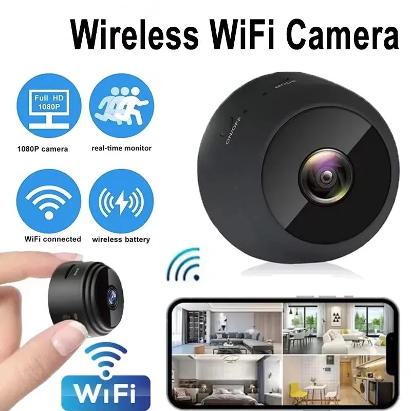 A9 Wifi Security Camera Front View