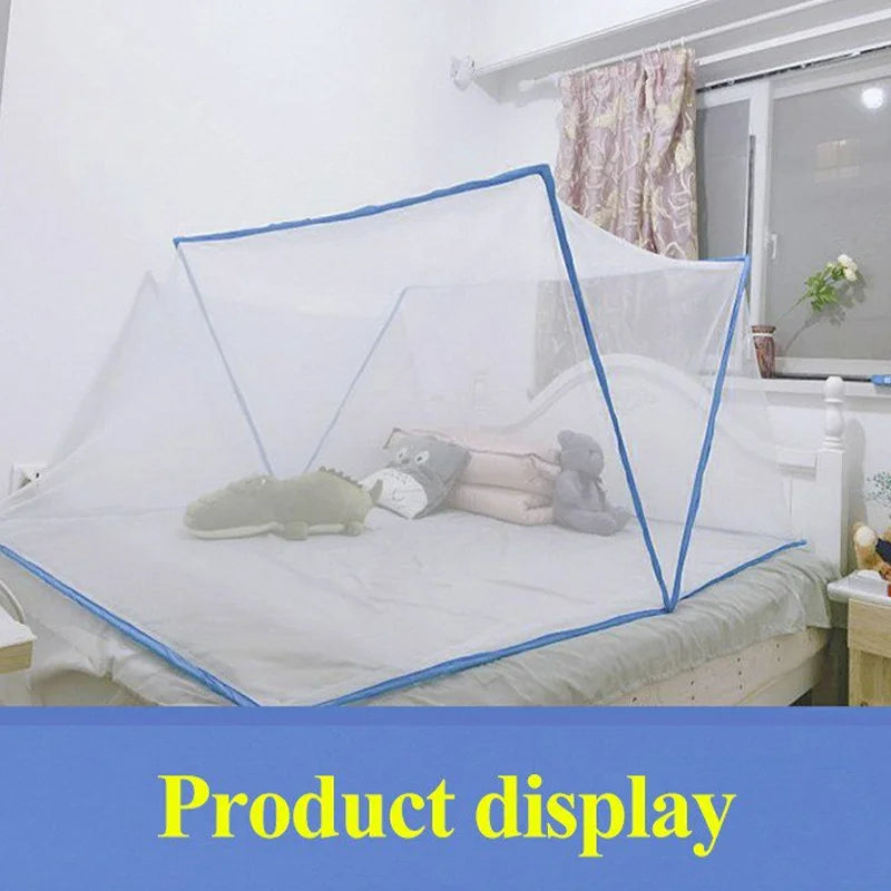 Foldable Mosquito Net Baby Bed Mosquito Net Children's Foldable Baby Mosquito Net No Bottom Installation Foldable Mosquito Net - Image 4
