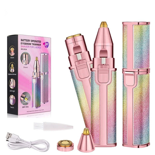 2 In 1 Eyebrow And Facial Trimmer