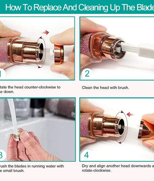 2 In 1 Eyebrow And Facial Trimmer