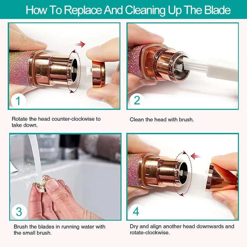 2 In 1 Eyebrow And Facial Trimmer